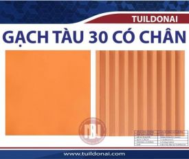 GẠCH TÀU 30 CÓ CHÂN ĐỒNG NAI (LẤY HÀNG TẠI NHÀ MÁY)