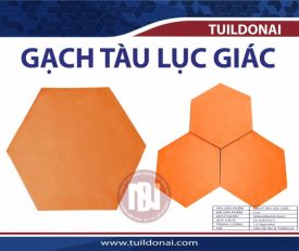 GẠCH TÀU LỤC GIÁC (LẤY HÀNG TẠI NHÀ MÁY).
