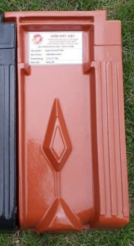 Ngói 22 ĐẤT VIỆT Tráng Men ĐỎ