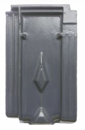 Ngói 22 ĐẤT VIỆT Tráng Men XÁM