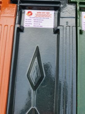 Ngói 22 Tráng Men ĐẤT VIỆT XANHH NGỌC BÍCH