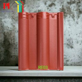 Ngói màu RUBY - RE03 (ĐỎ ĐẬM)