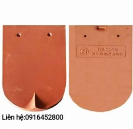 Ngói Mũi Hài 50 Tráng men Engobe (ĐỒNG NAI)