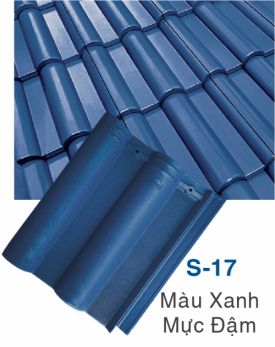 SUNRISE DA NHÁM SÓNG NHỎ XANH MỰC ĐẬM S17